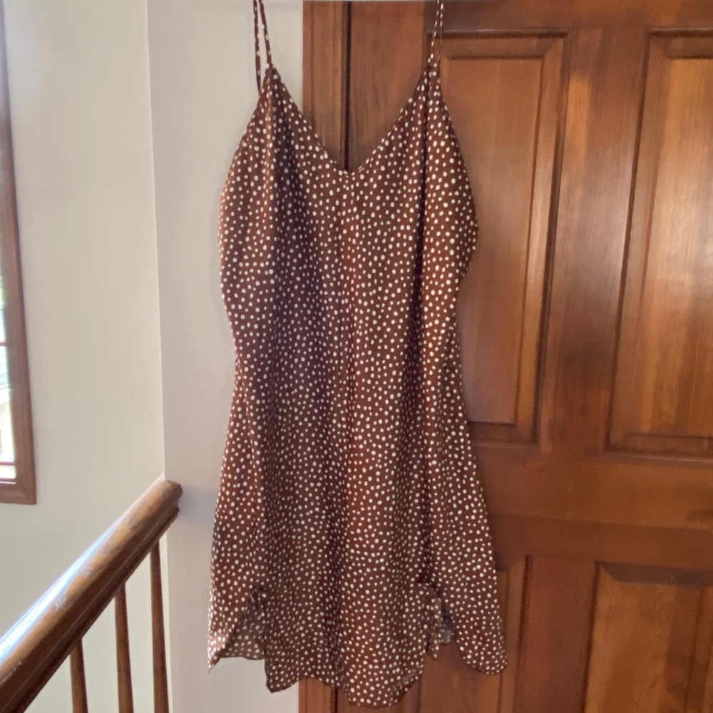 Silky chemise nightgown